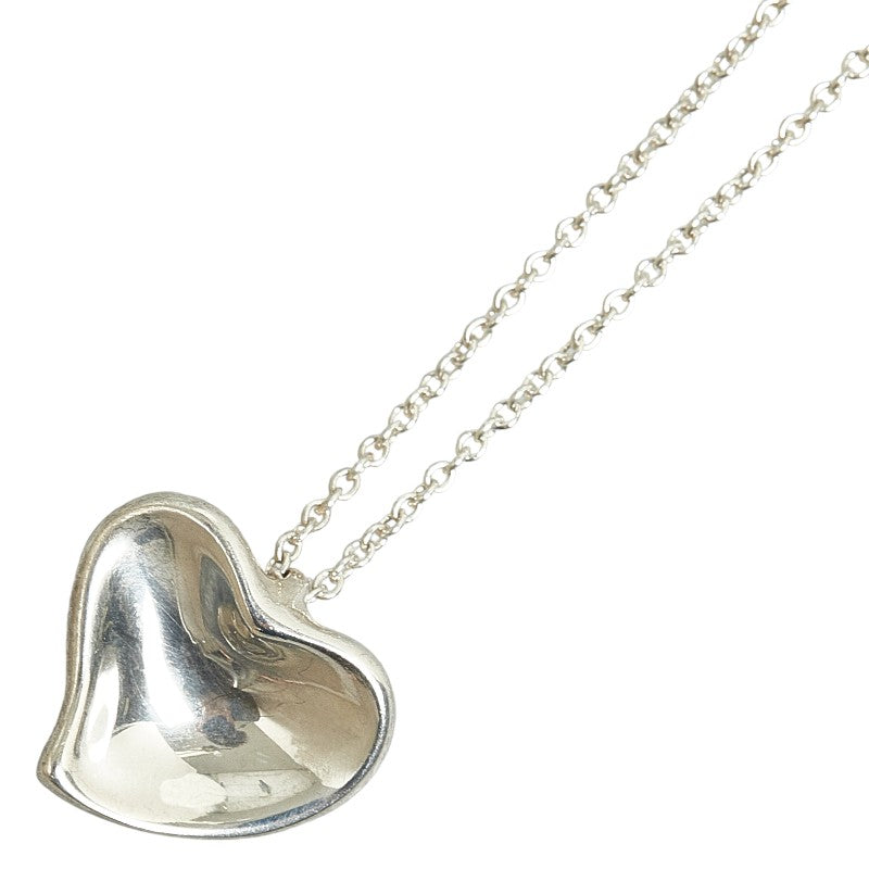 Tiffany & Co Full Heart Necklace SV925 Silver in Very Good Condition