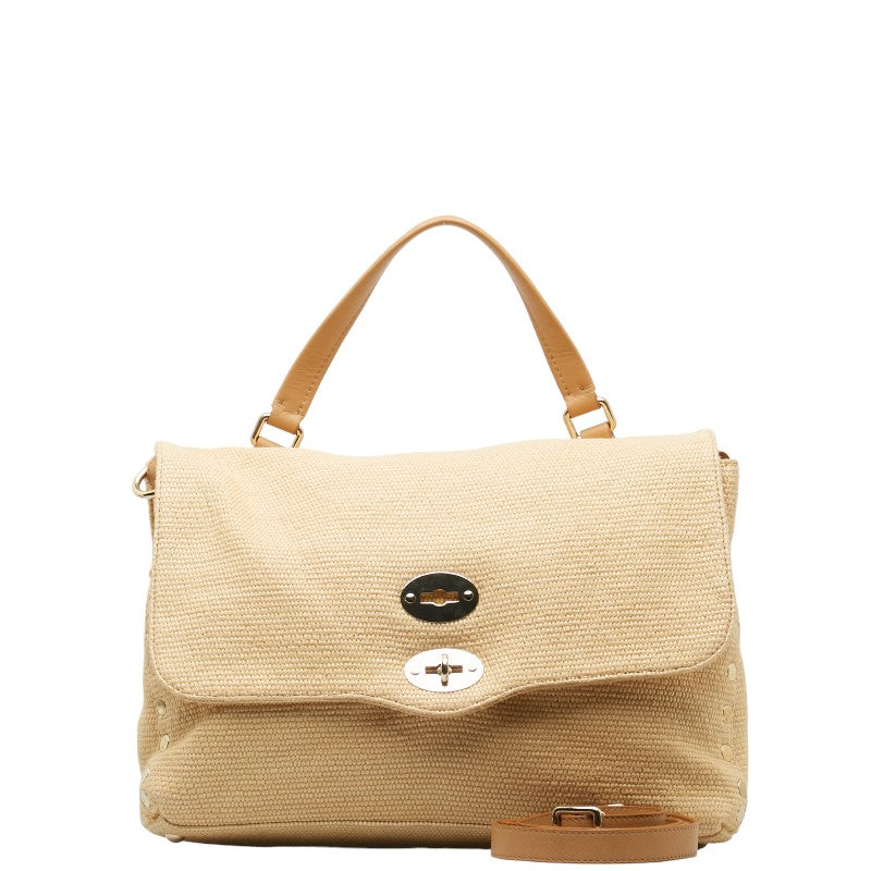 Zanellato Postina M 2WAY Handbag Beige