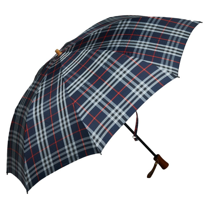 Burberry Nova Check Nylon Folding Umbrella in Good Condition