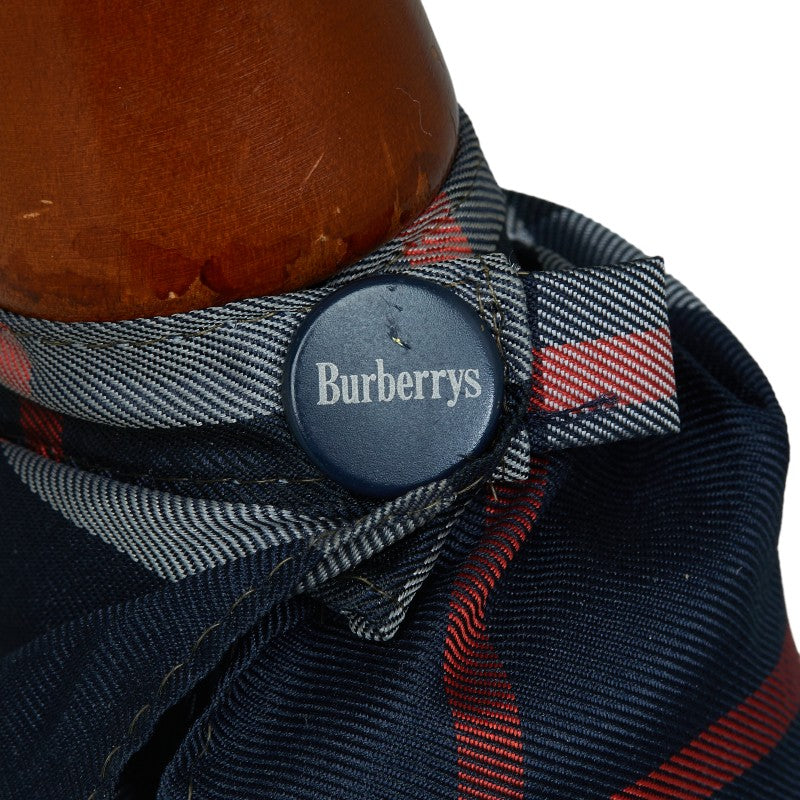 Burberry Nova Check Nylon Folding Umbrella in Good Condition