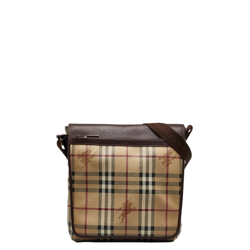 Burberry Haymarket Check Canvas Crossbody Bag Canvas Crossbody Bag in Good condition