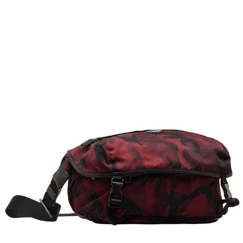 Tessuto Camouflage Crossbody Bag