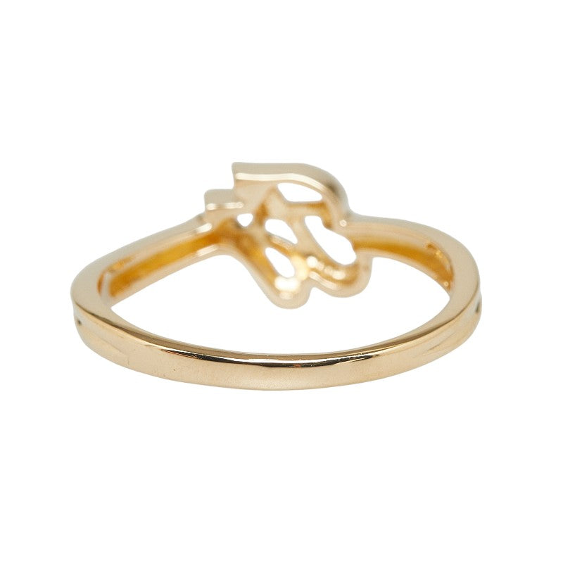 Tasaki K18YG Yellow Gold Ring Size 12.5 in Excellent Condition