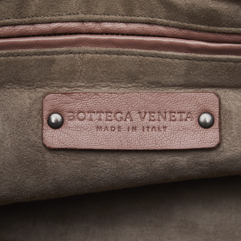 Bottega Veneta Python Leather Intrecciato Shoulder Bag