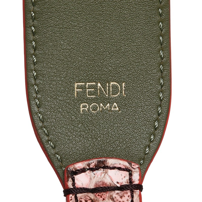 Fendi Python Leather Shoulder Strap