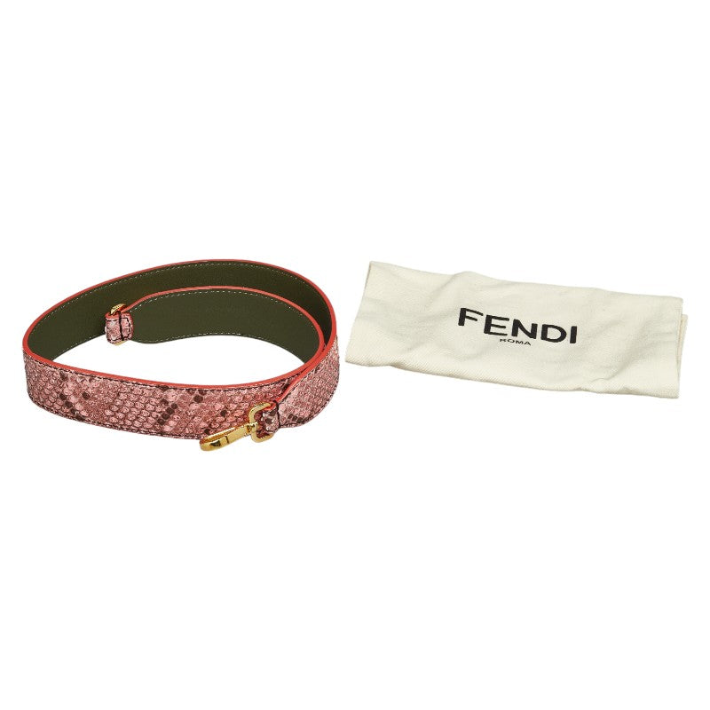 Fendi Python Leather Shoulder Strap