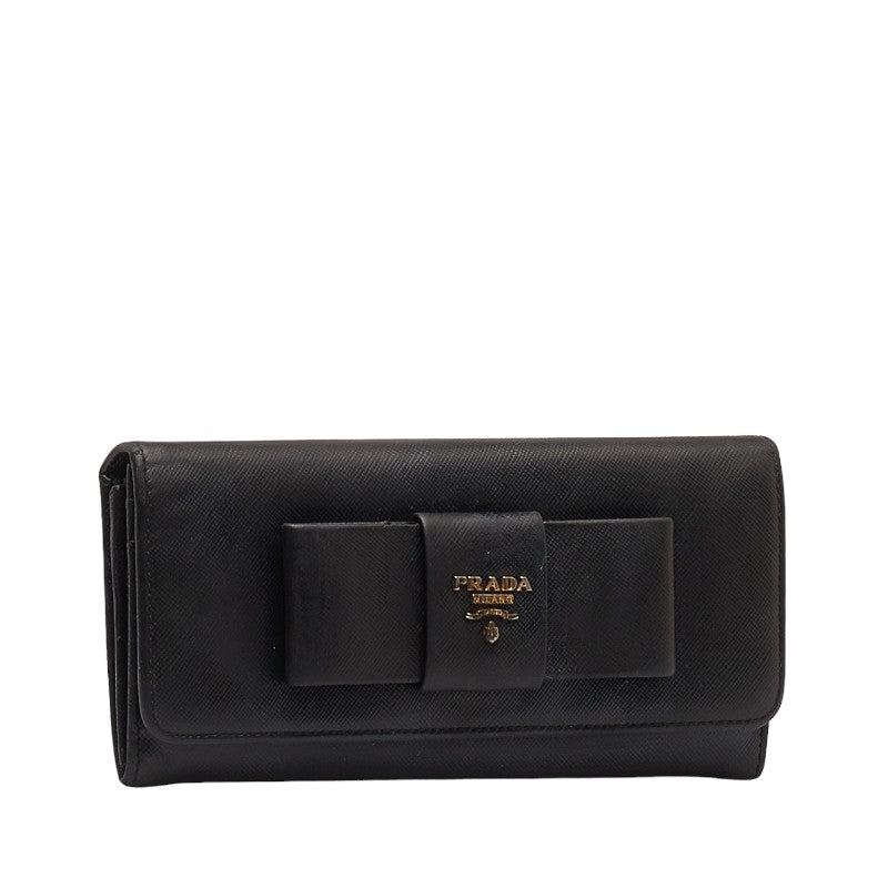 Prada Saffiano Fiocco Ribbon Wallet 1M1132