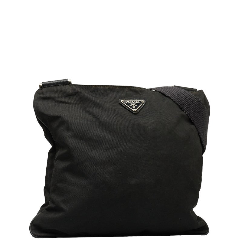 Prada Tessuto Messenger Crossbody Bag  Shoulder Bag Canvas in