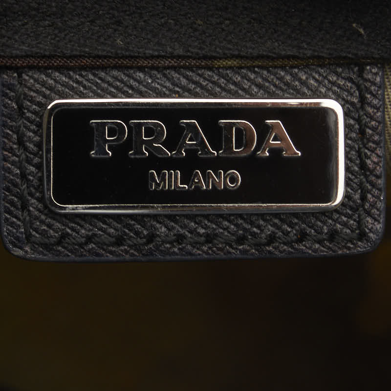 Prada Nylon Camouflage Logo Pouch