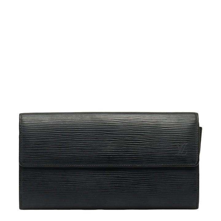 Louis Vuitton Epi Leather Long Wallet M63572 in Good Condition