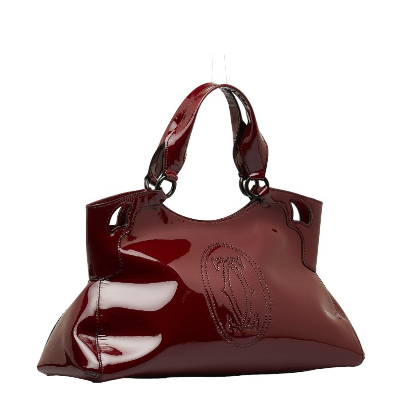 Marcello de Cartier Patent Leather Handbag