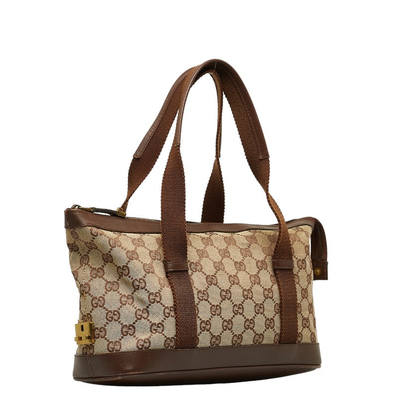Gucci GG Canvas Handbag Canvas Handbag 92734 in Fair condition