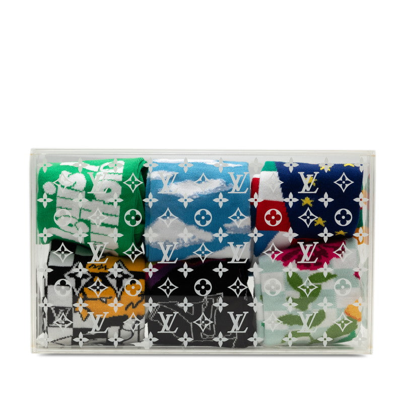 Louis Vuitton Cotton Acrylic Socks Set MP3136