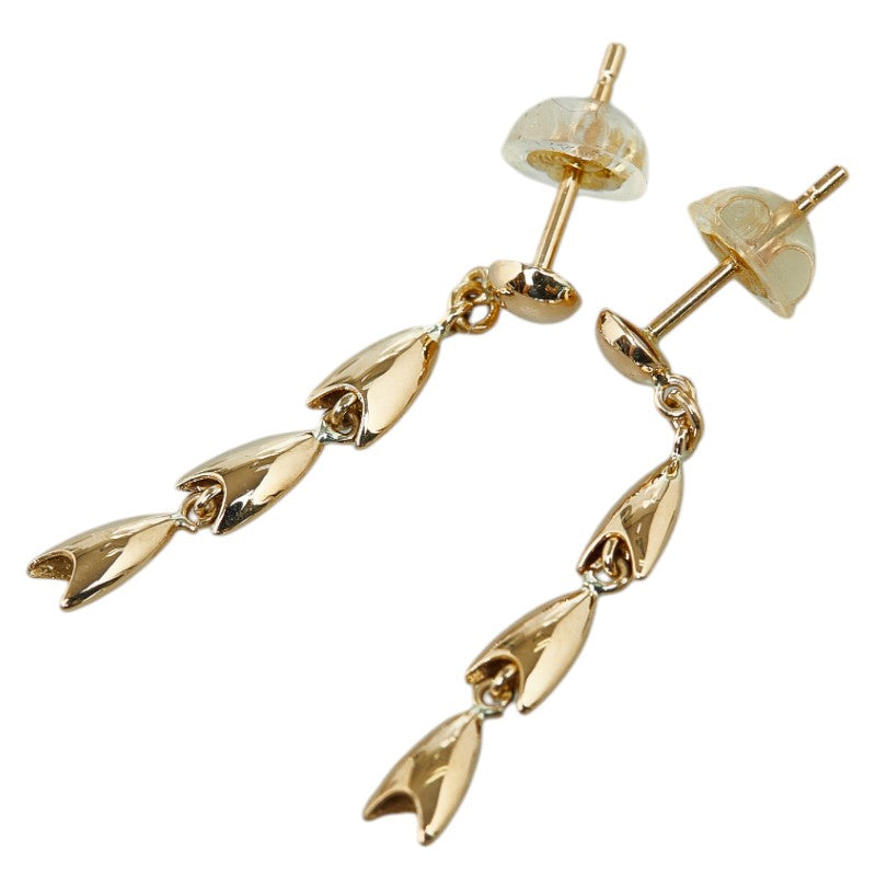 18k Gold Dangle Earrings