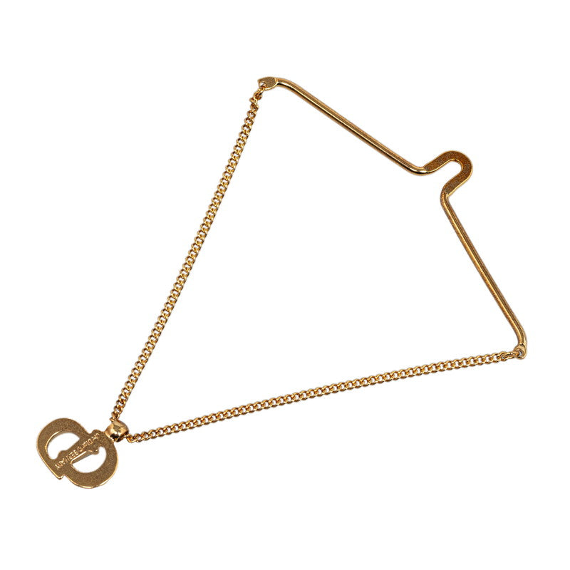 Dior CD Logo Necktie Pin Metal Brooch in Good condition