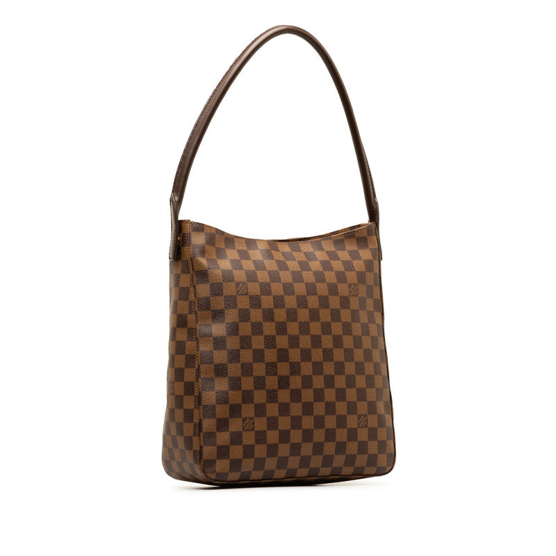 Louis Vuitton Damier Ebene Looping GM  Canvas Shoulder Bag N51144 in Good condition