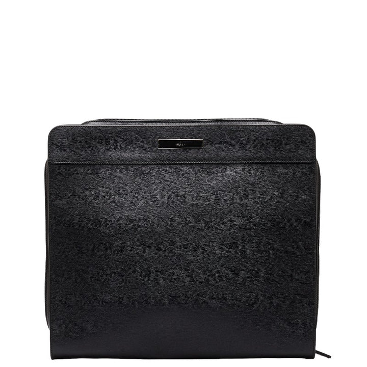 Gucci Leather Business Briefcase Black in Very Good Condition