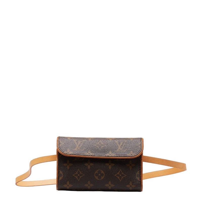 Louis Vuitton Monogram Pochette Florentine Canvas Belt Bag M51855 in Good condition