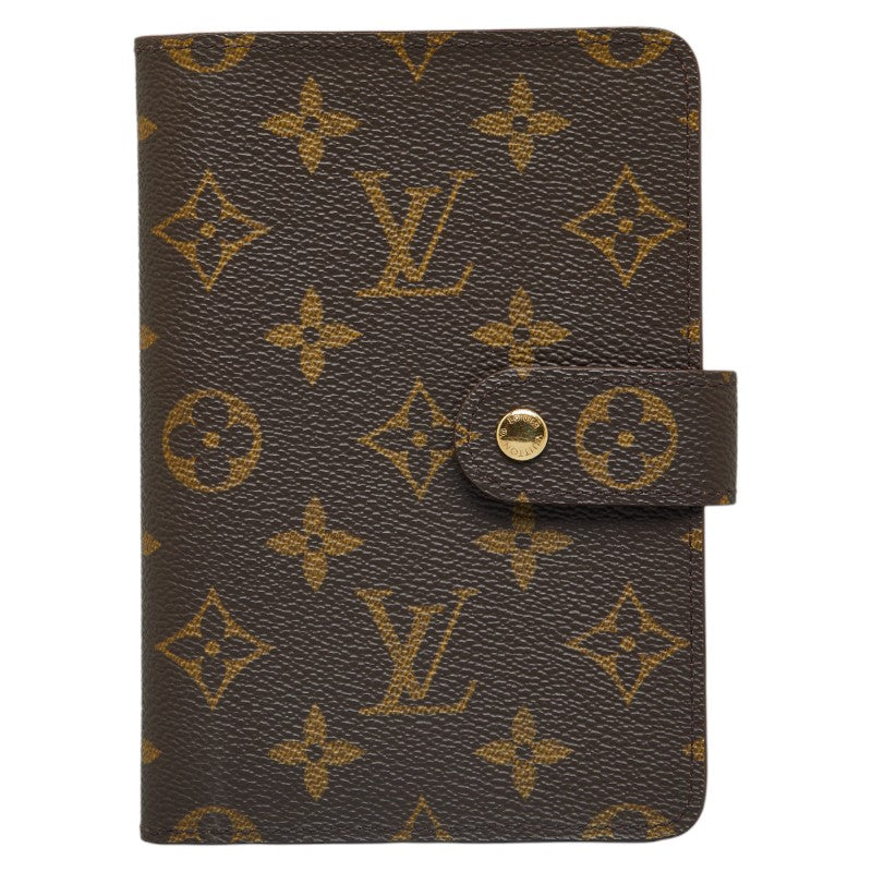 Louis Vuitton Monogram Porte Papier Zip Wallet Canvas Short Wallet M61207 in Good condition