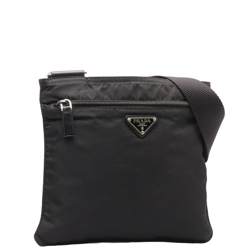 Tessuto Flat Zip Messenger Bag  VA0563