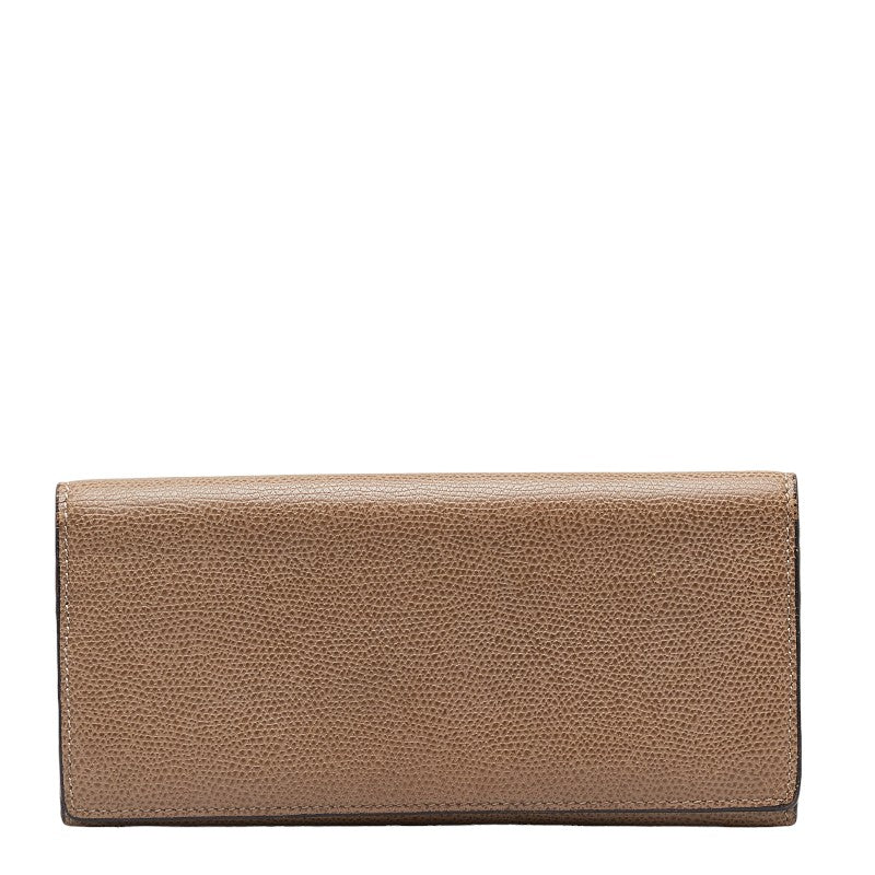Leather Bifold Long Wallet