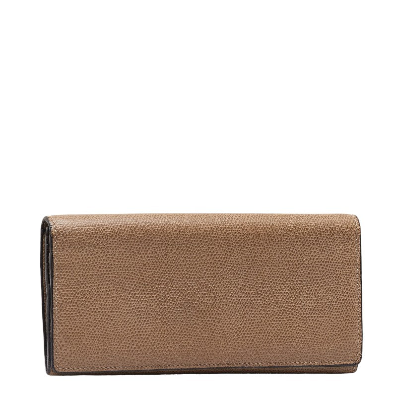 Leather Bifold Long Wallet