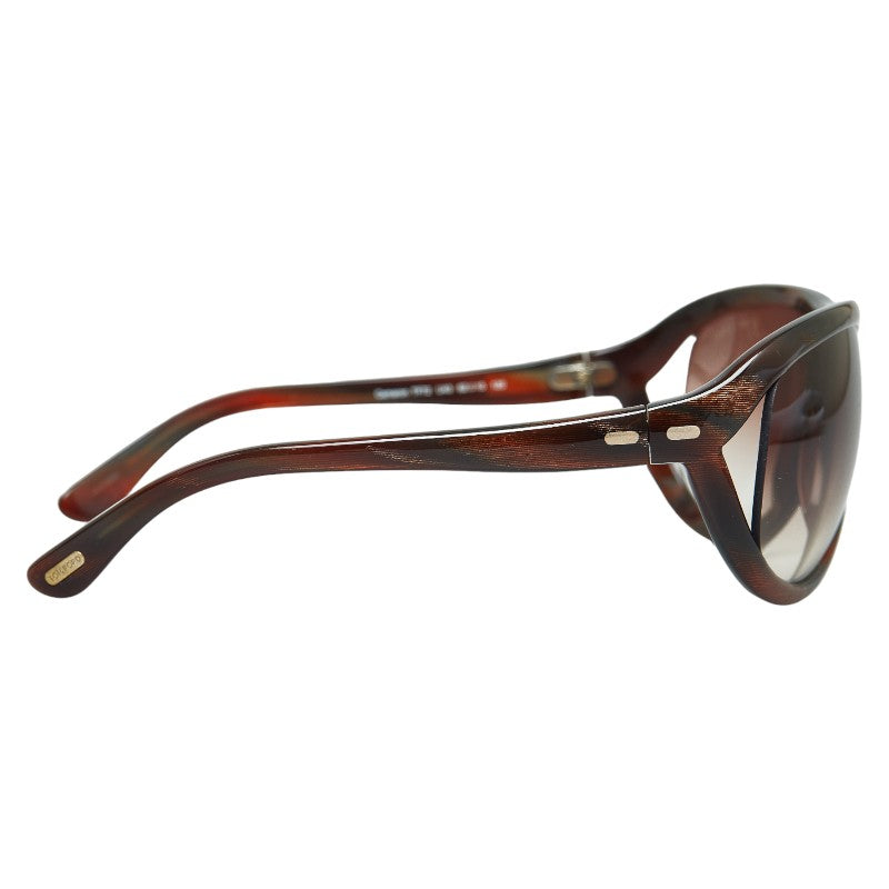 Tom Ford Butterfly Sunglasses TF72 Brown Plastic in Very Good Condition