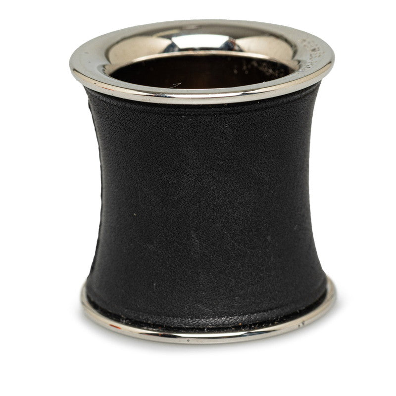 Leather Scarf Ring