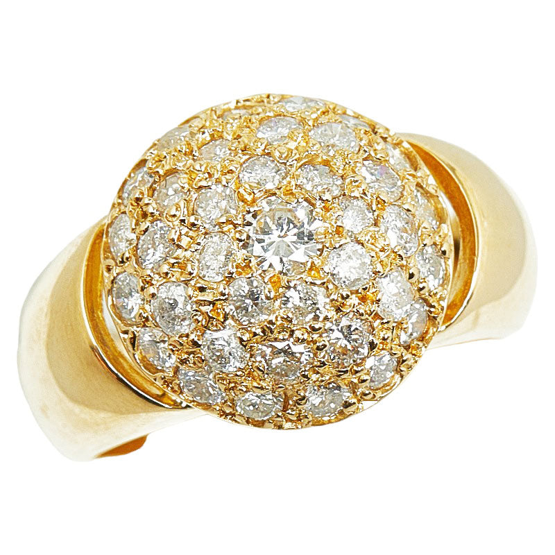 K18YG Yellow Gold Diamond 1.50ct Ring