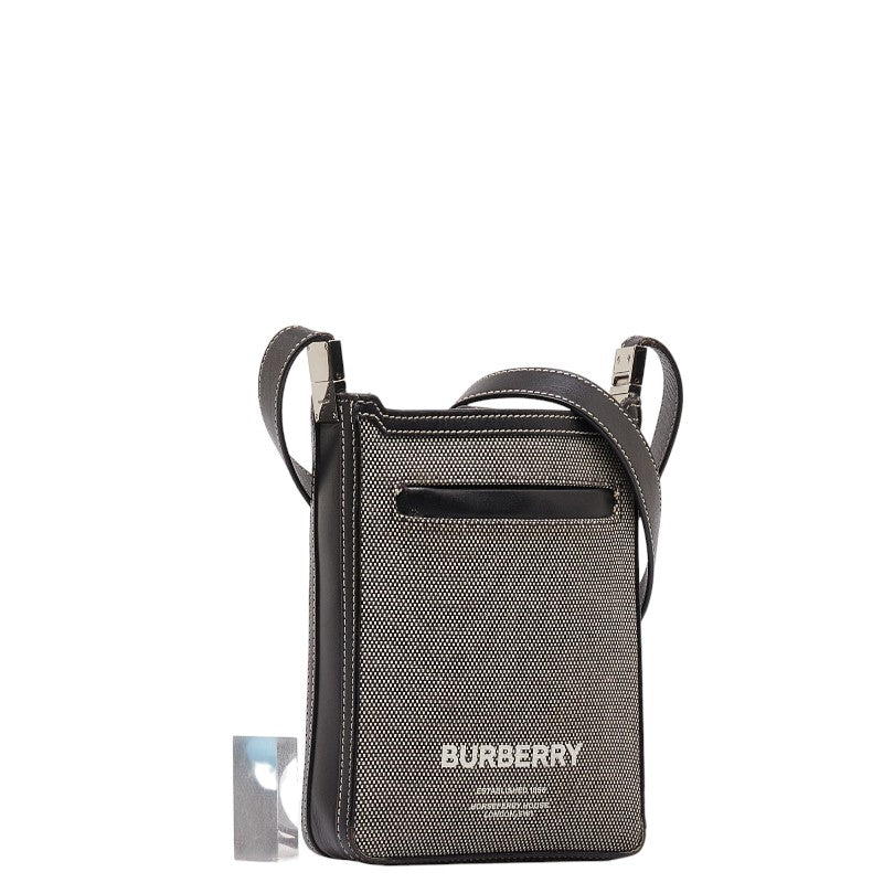 Burberry Mini Crossbody Bag Canvas Leather