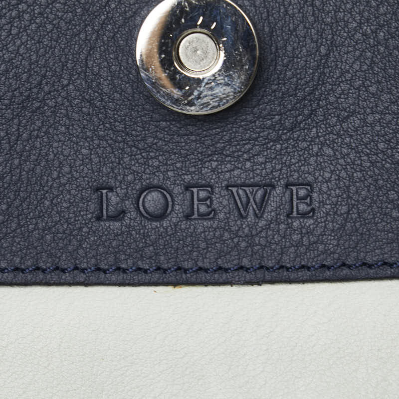 Loewe Suede Leather Anagram Tote Bag