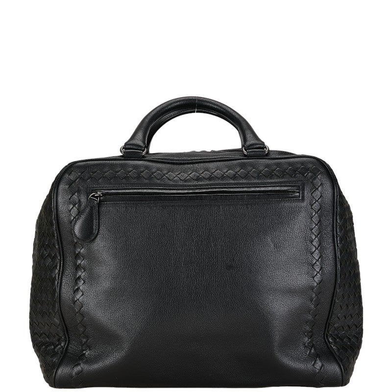 Bottega Veneta Intrecciato Leather Handbag Leather Handbag in Good condition
