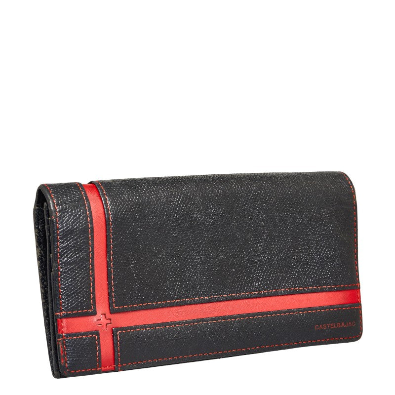 Other Leather Flap Wallet Leather Long Wallet in Good condition
