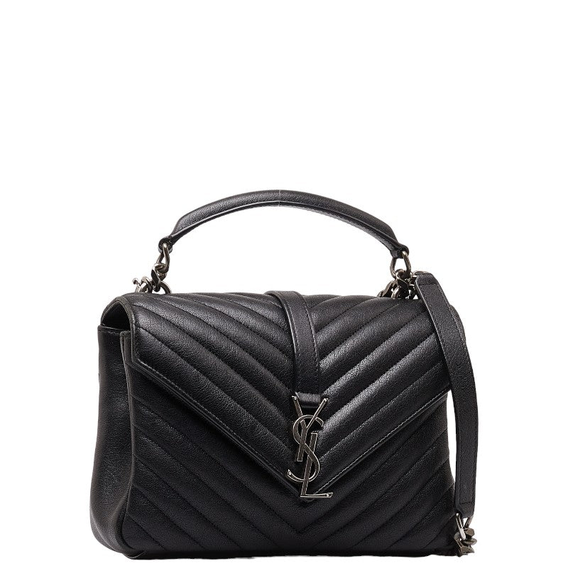 Medium Leather College Handbag 428056
