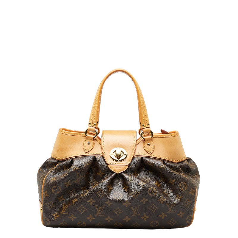 Louis Vuitton Monogram Boetie PM Tote Bag Brown