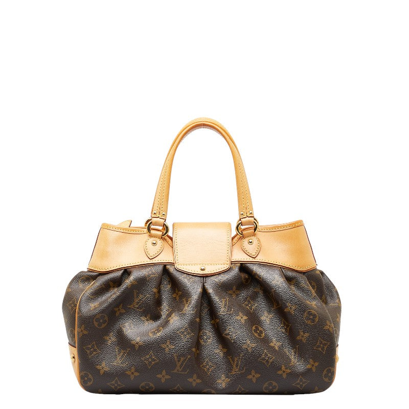 Louis Vuitton Monogram Boetie PM Tote Bag M45715 Brown PVC Leather in Very Good Condition