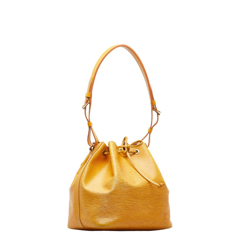 Louis Vuitton Epi Petit Noe Leather Shoulder Bag M44109 in Good condition