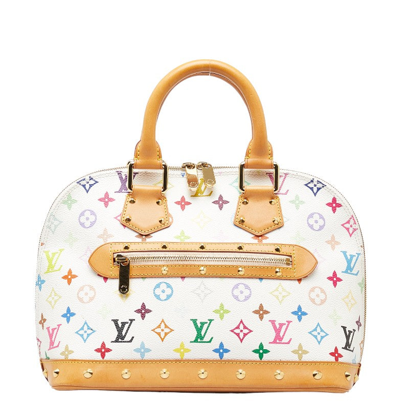 Louis Vuitton Alma Canvas Handbag M92647 in Good condition