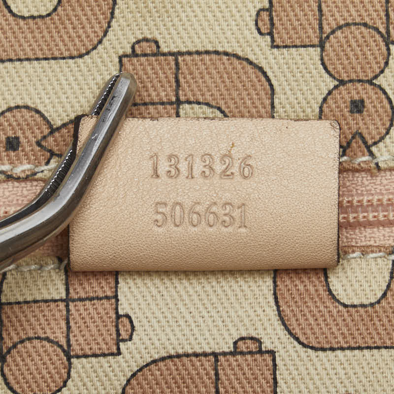 Gucci Leather Abbey Shoulder Bag Beige