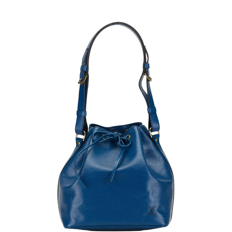 Louis Vuitton Petit Noe Leather Shoulder Bag M44105 in Good condition