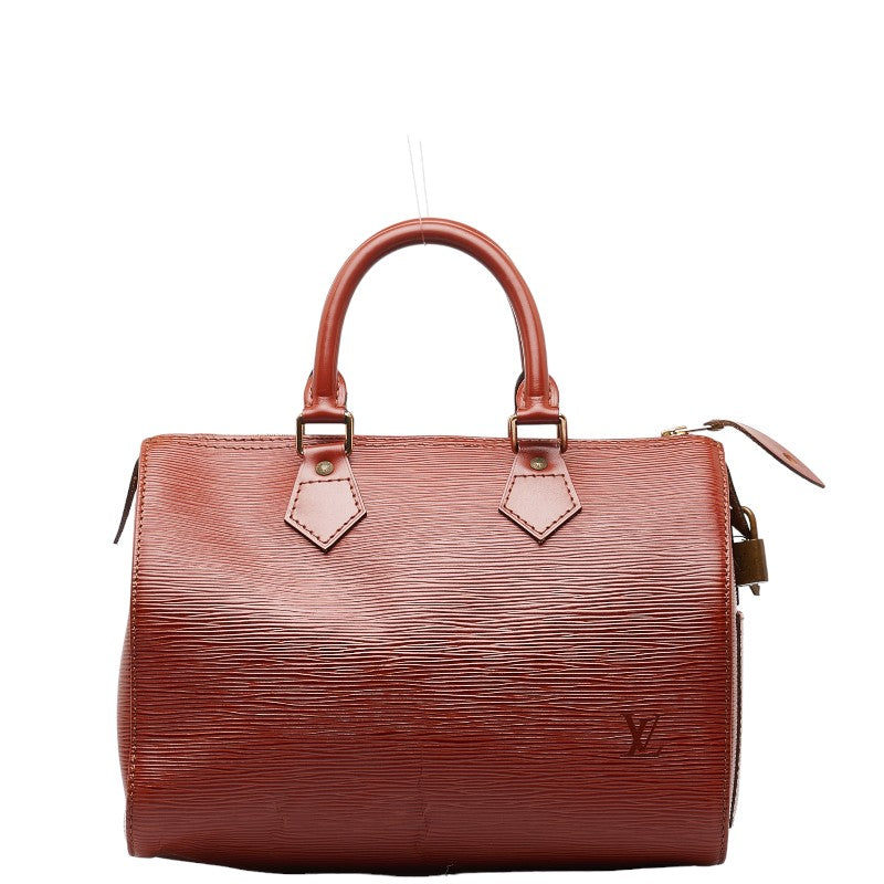 Louis Vuitton Epi Speedy 25 Handbag Leather M43013 in Good condition