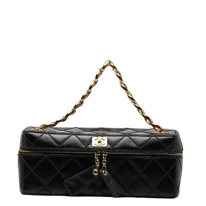 Chanel Lambskin Matelasse Vanity Bag