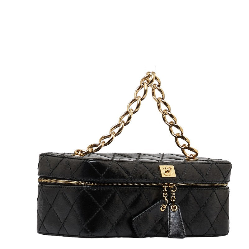 Chanel Lambskin Matelasse Vanity Bag