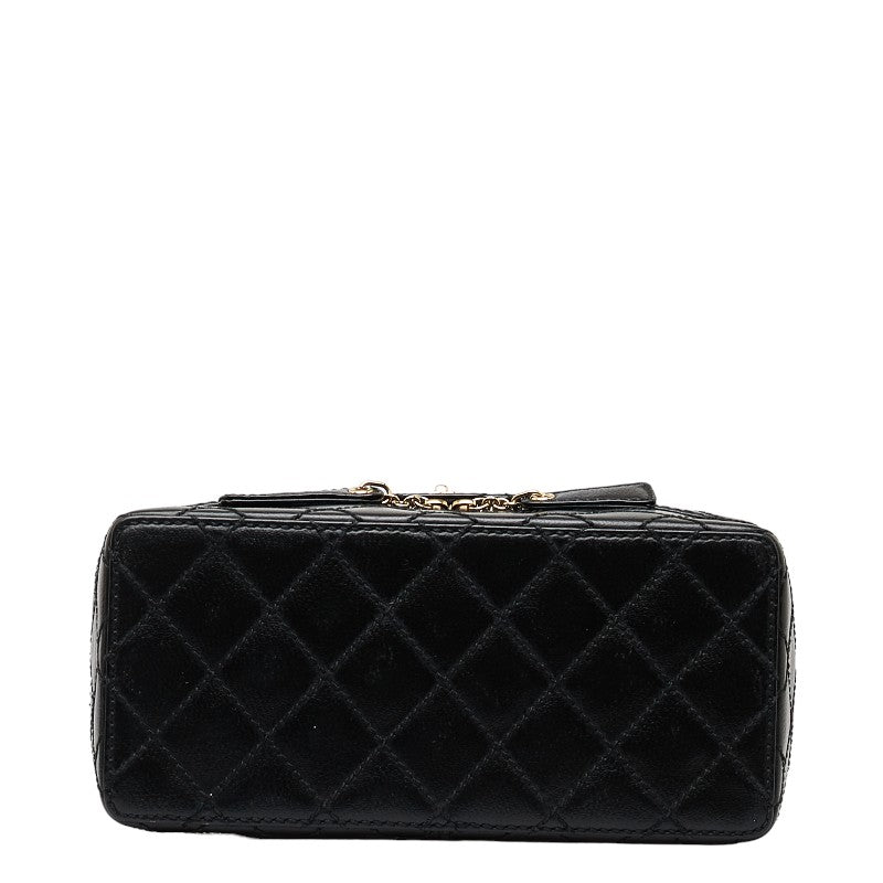 Chanel Lambskin Matelasse Vanity Bag