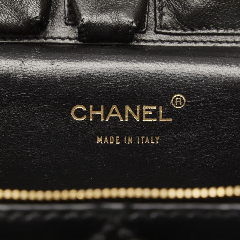 Chanel Lambskin Matelasse Vanity Bag