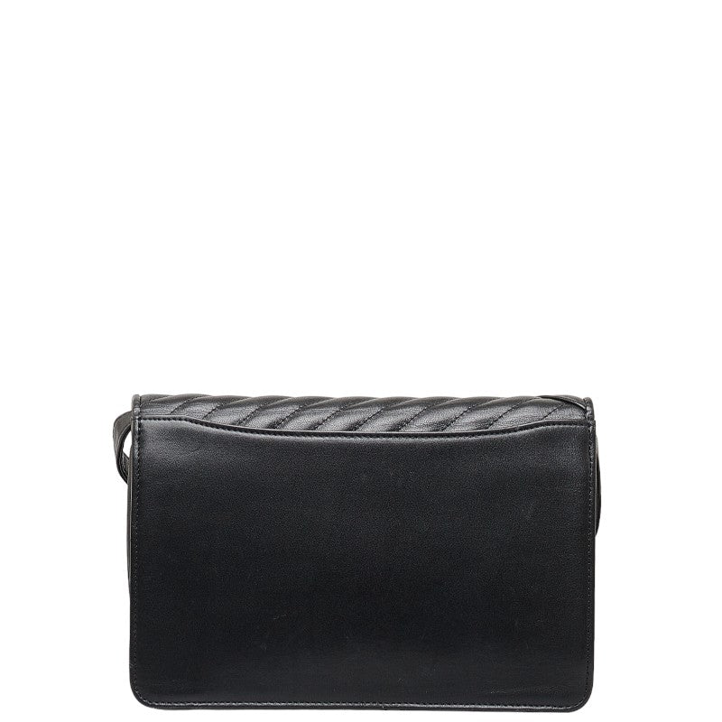 Valentino Leather Quilted Clutch Bag in Good Condition