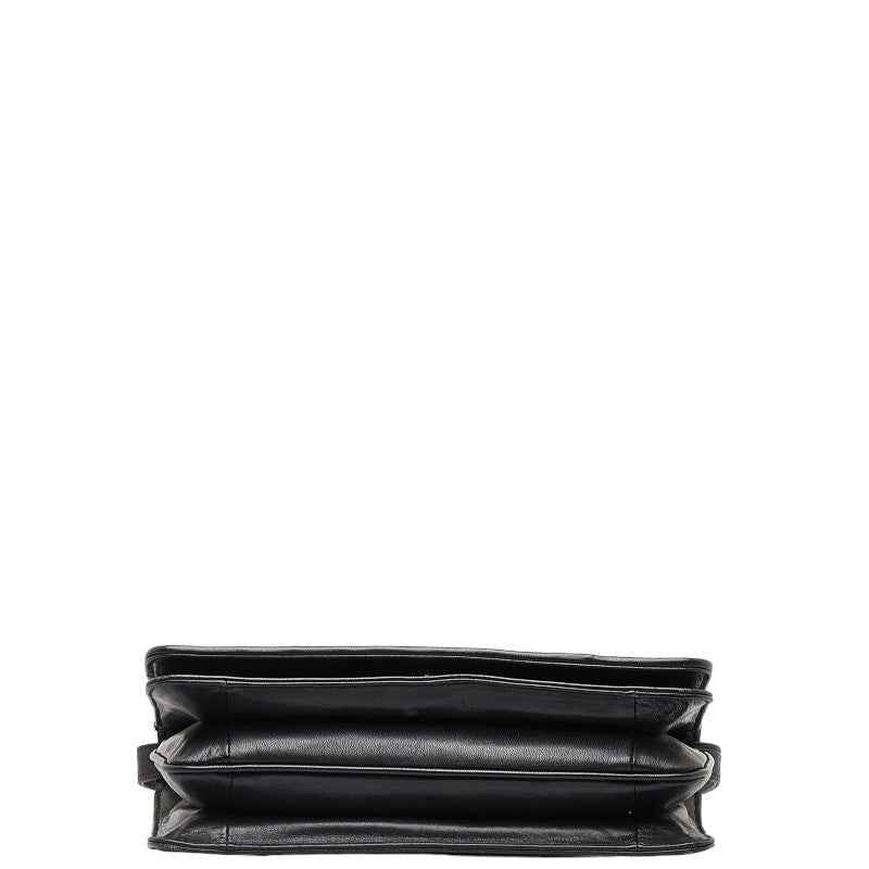 Valentino Leather Quilted Clutch Bag