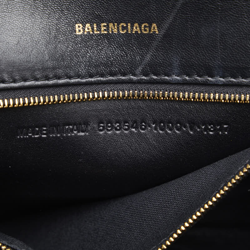 Balenciaga Hourglass Small Leather Handbag