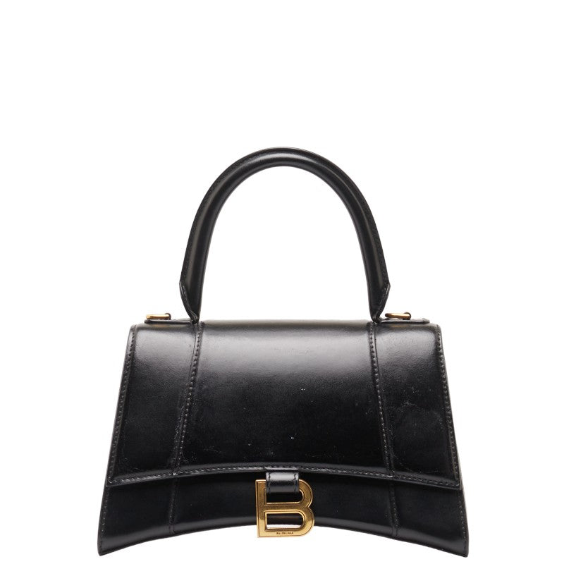 Balenciaga Hourglass Small Leather Handbag