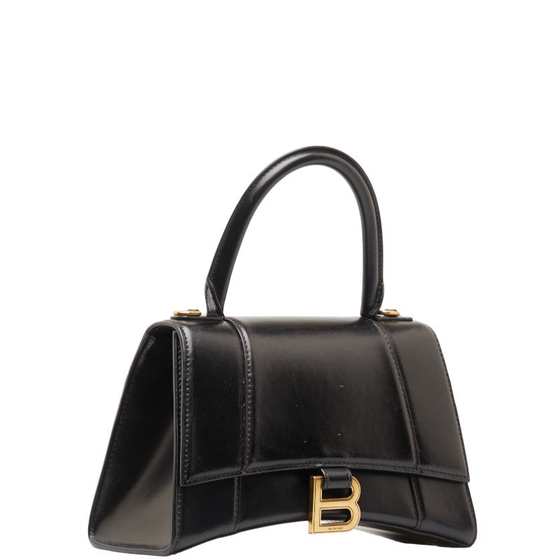 Balenciaga Hourglass Small Leather Handbag